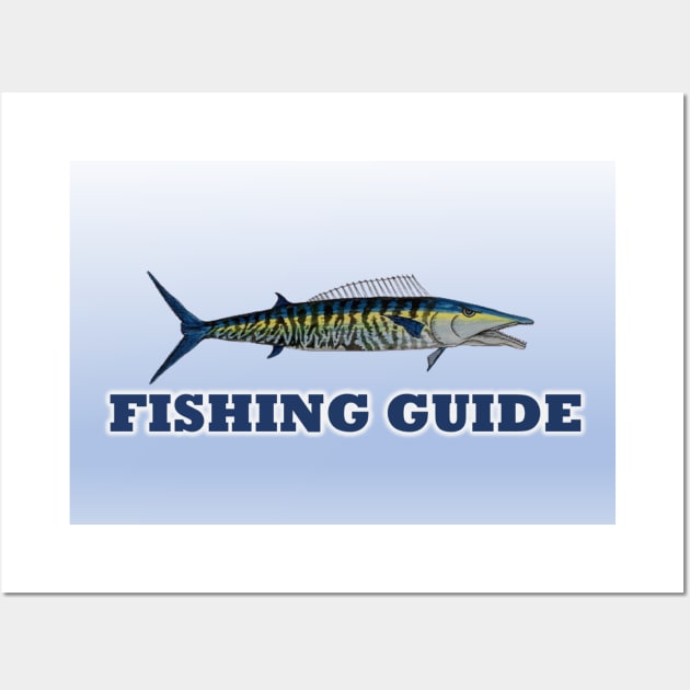 Fishing Guide- wahoo Wall Art by Matt Starr Fine Art